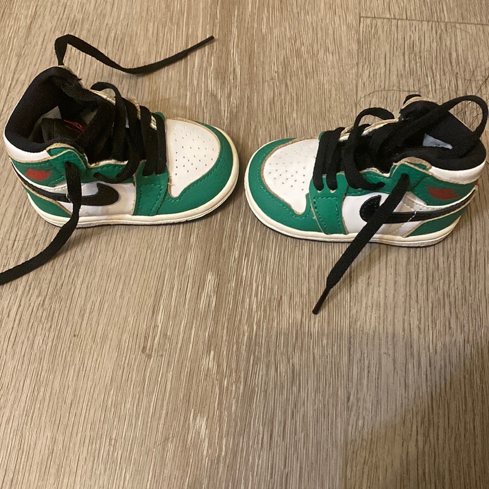 Baby hard bottom Jordans
